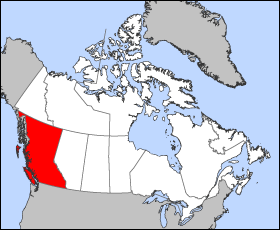 British Columbia Location